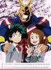 Ensky TV Anime Hero 2025 Wall Calendar "My Academia" CL-027