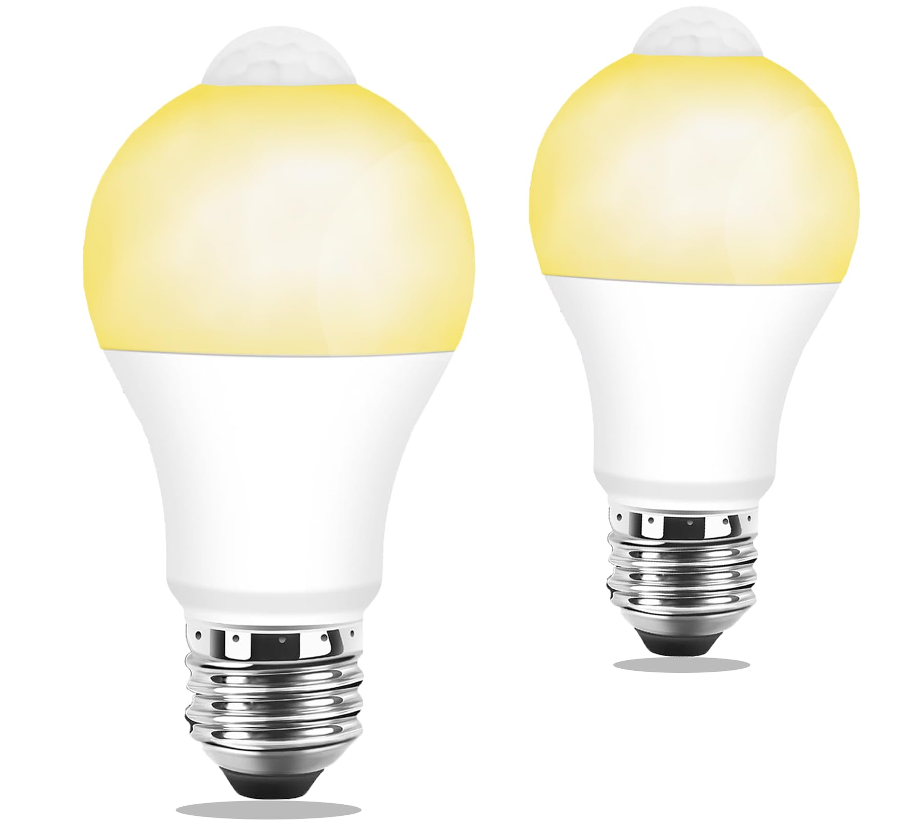 

E26 Motion Sensor LED Bulb, 9W, 1000LM, Equivalent to an 80W Bulb, Light and Dark Sensor, Automatic OnOff, Energy Saving, Infrared Sensor Light for