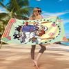 Raggedy Ann And Andy Adventure Beach Towel, Quick-drying, Easy to Care for, Suitable for Both Fitness and Beach Vacations,Sports Essential