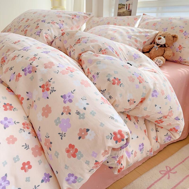 Lilang French Style Floral Duvet Cover