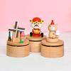 Music Boxes With Multiple Themes Festives Decoration Rotating Santa Christmas Ornament top sale