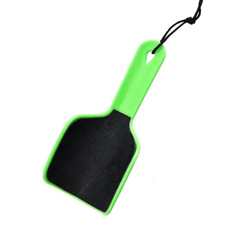 

U-образная изогнутая пилка для ног, скребок для удаления мозолей, скребок для ног, педикюрный инструмент, средство для удаления омертвевшей кожи на пятках, средство для ухода за ногами зелёный