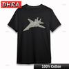 Womens Soft TShirt Fighter Jet Wireframe Art Tee Short Oversize Cotton Black Unique Cool Urban Tees Tshirts for Summer TShirt
