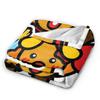 Yellow Duck Flannel Blankets Winter  Super Warm Bedding Throws for Children Bedroom Aesthetic Bedspread Sofa Bed Cover