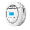 2-in-1 Smoke & Carbon Monoxide Detector with CE FCC ROHS Certification, Standalone Sound & Light Alarm