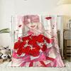 Tamon-Kun Ima Dotchi Tamon'S B-Side Throw 240G Flannel Blanket Lightweight Soft Skin-Friendly Summer Thin Throw Blanket
