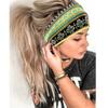 Atmungsaktives Stirnband für Damen Sport Haarband Böhmischer Stil Stirnband Weiblich Elastisches Kopfband Sportliches Kopfzubehör