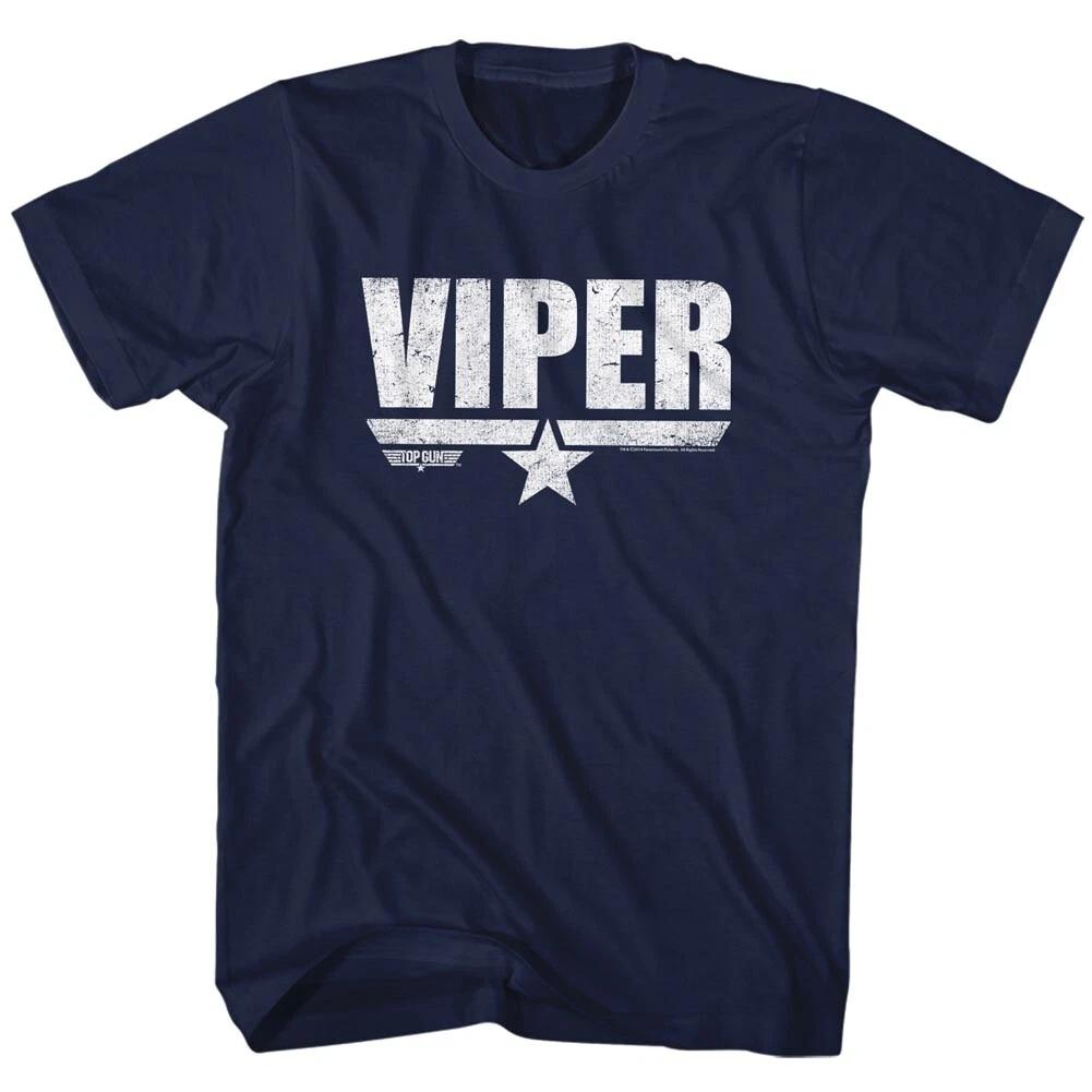 Top Gun Movie F14 Fighter Pilot VIPER Name Logo Men s T Shirt L