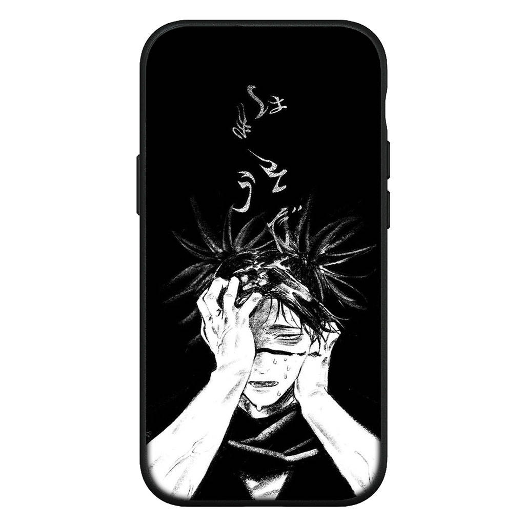 Cover per iPhone 16 15 14 Xiaomi Redmi Note 13 12 11 Pro Max X 10 8 9 XR Samsung Galaxy S24 S23 9C OPPO Huawei Custodia per telefono Jujutsu Choso Kaisen Cartoon