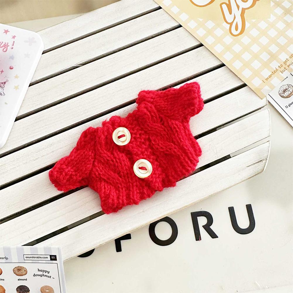 Lalka Wełniana Czapka dla 15cm Labubu Czapka Kawaii Śliczne Akcesoria dla Lalki Zabawki dla Dzieci Dziewczynek