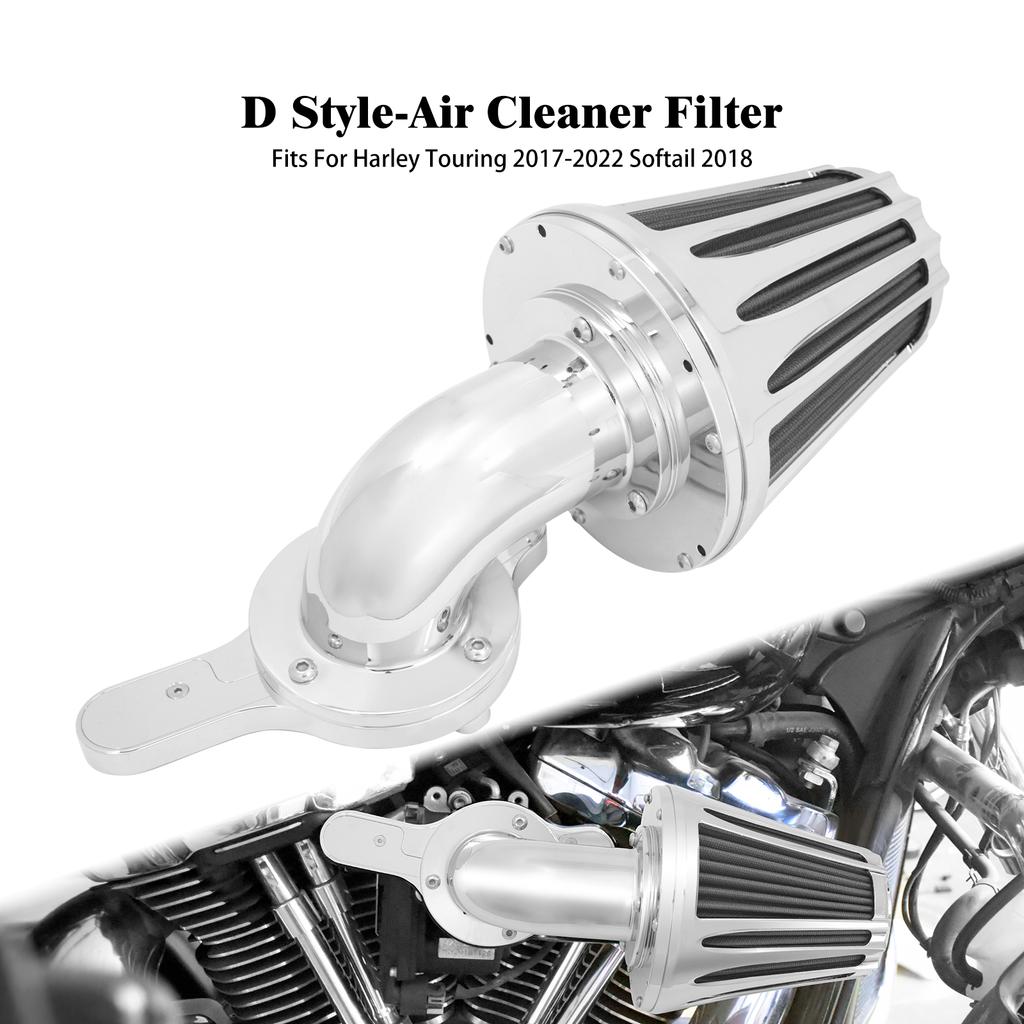 Motorcycle Air Cleaner Intake Air Filter System Kits For Harley Sportster XL 1200 883 2004-2022 Softail Dyna Touring 2000-2025