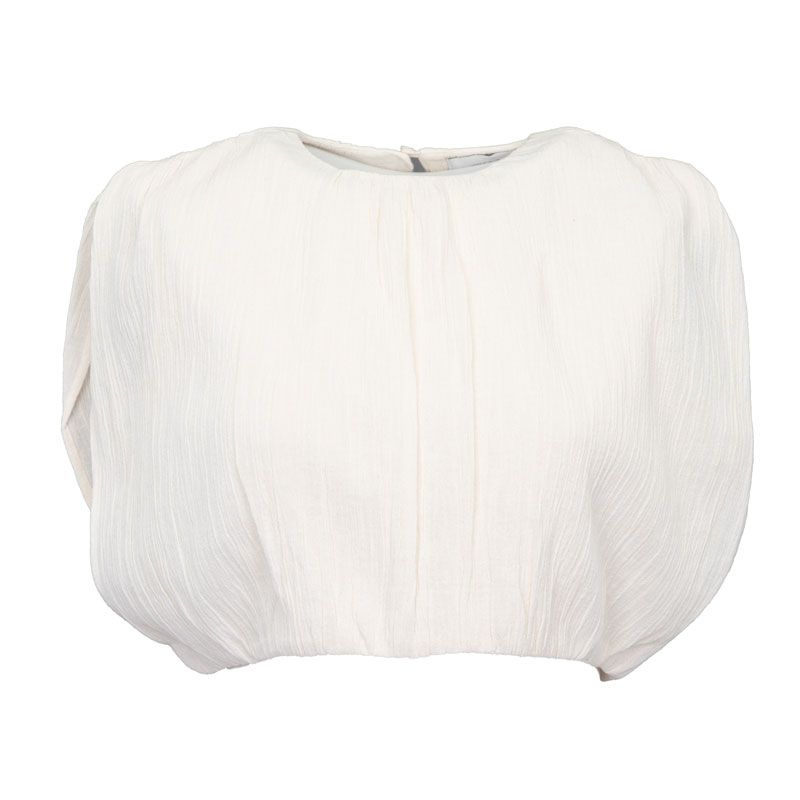 

Women s Lilou Crop Sleeveless Top with Veils ANTIK BATIK S