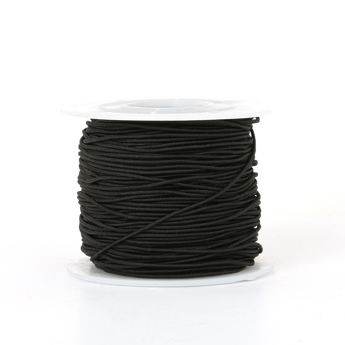 

40/50Meter Stretchy Elastic Bead Wire String Cords Bead Thread Crystal Line DIY Bracelet 0.8mm 50M чёрный