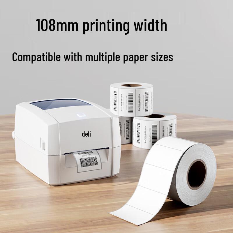 Deli GE150T Thermal Transfer Label Printer CN Plug (adapter Included)