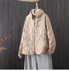 Women's 2023 Retro Winter Lightweight White Duck Down Jacket - Short, Slim Fit, Fashionable Design