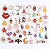 Mixed Pendants Enamel/Bracelet Charm Trinkets Flower Pendant For Jewelry Making DIY Materials Wholesale Items For Resale In Bulk