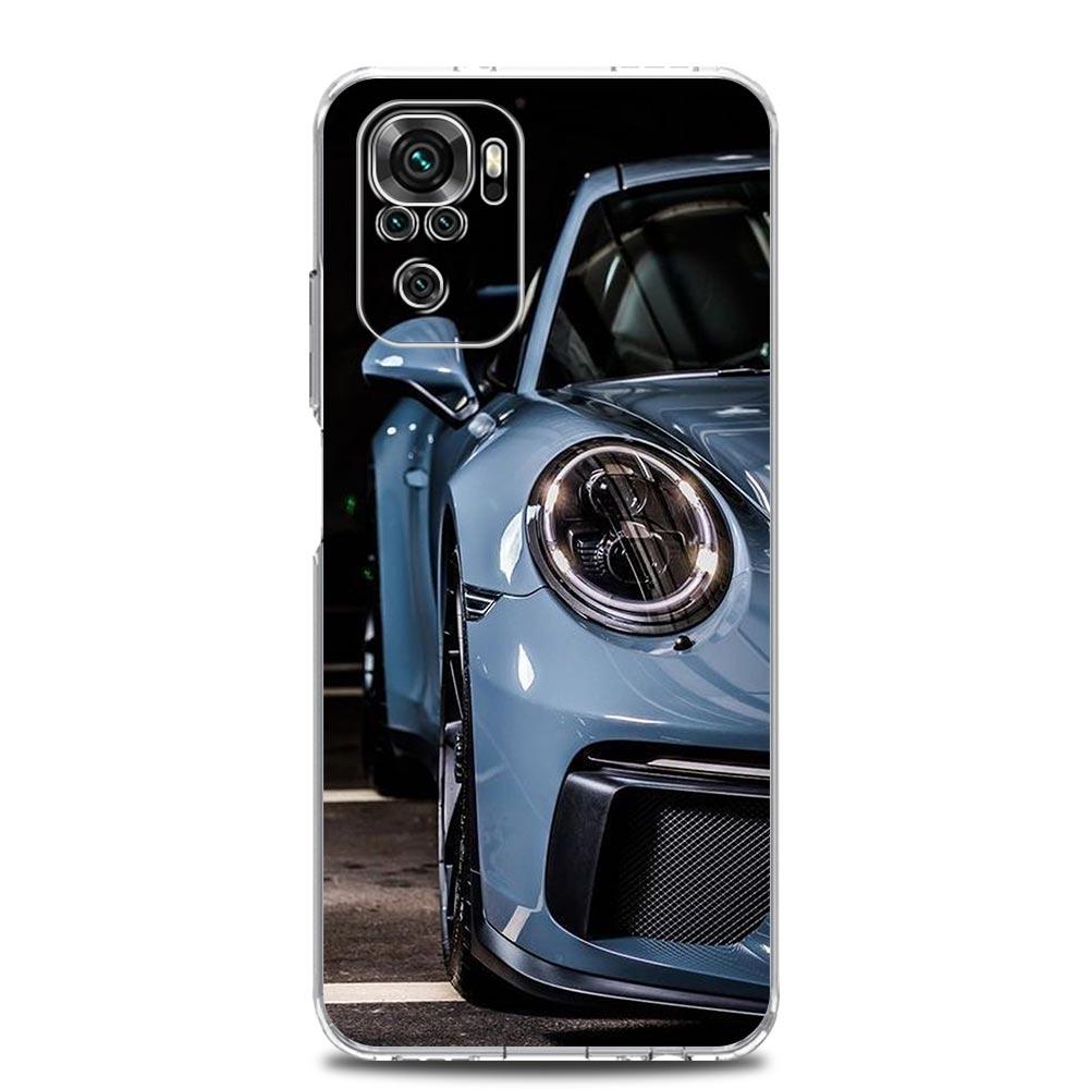 Phone Case For Xiaomi Redmi Note 13 12 5G 9S 9 8 10 11 Pro Plus 4G 9T 13C 12C 10C 9C 9A 7 Pro Clear Cover Super Car Sport