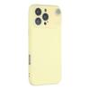 For iPhone 16 Pro Case Large Camera Window Liquid Silicone Aromatherapy Phone Cover