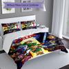 3pcs Cartoon Z-Zeldas pattern bedding set duvet cover set includes duvet cover &pillowcases, perfect all season bedroom decoration & gift