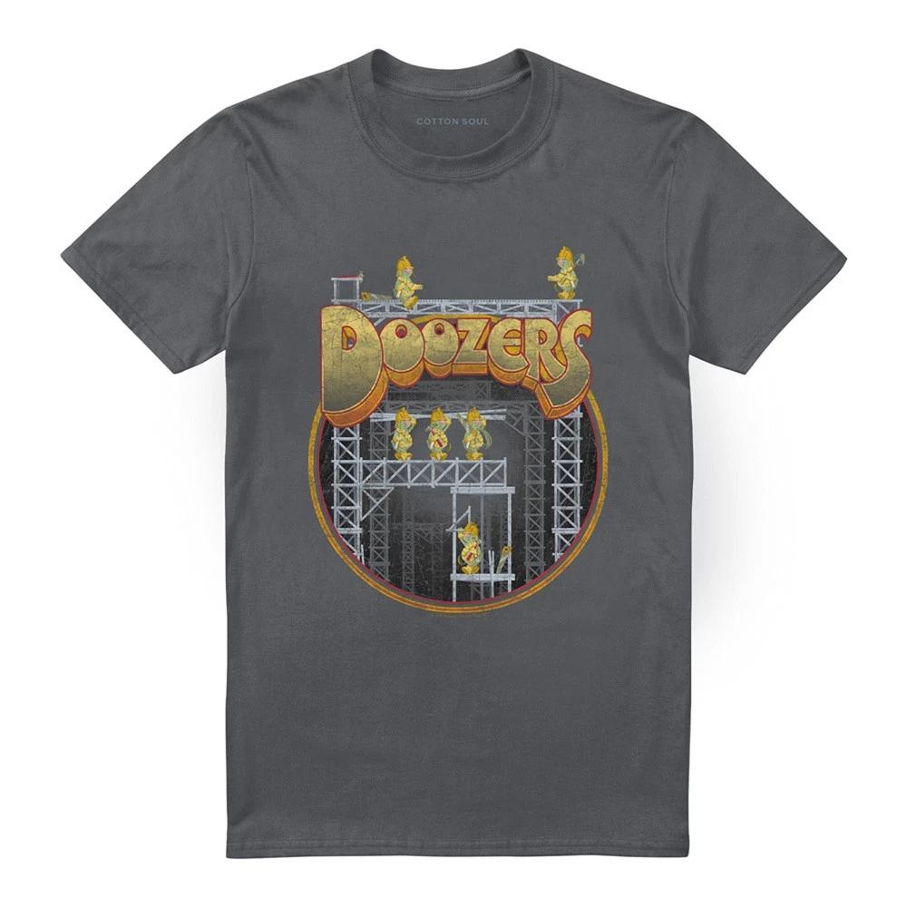 

Fraggle Rock Doozers Construction 100% Cotton T-shirt Mens Tees Top S-4XL, Charcoal XL