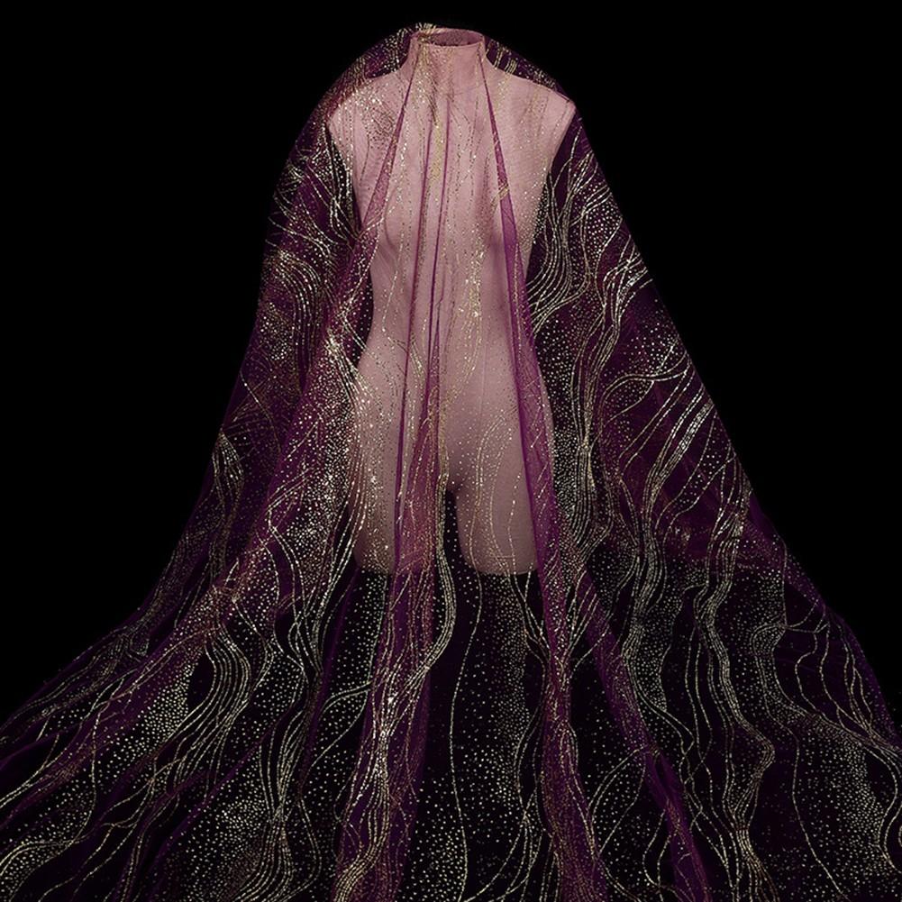 1 Yard Mesh Fabric Exquisite Eye-catching Fashionable