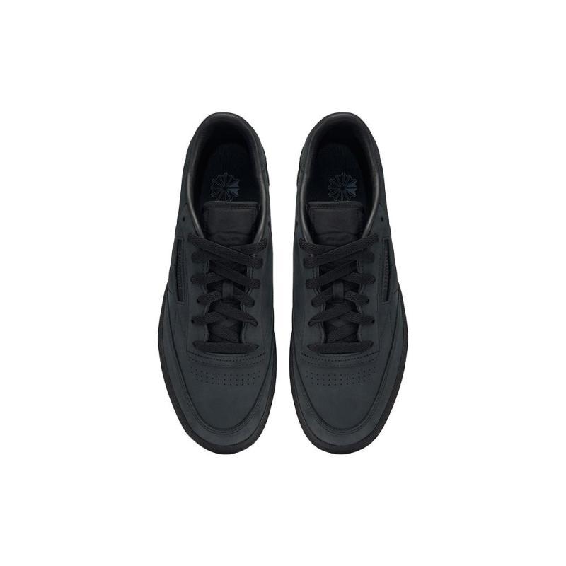 Reebok JJJJound X Club C 85 'Triple Black' Sneakers IG8240