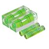 4Pcs Square round Level Bubble Small Leveller For Leveling Tubular 40mm Woodworking Horizontal Measuring Tools