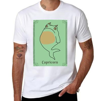 Capricorn Frog TShirt T Shirt Personalised Man T Shirts for Men TShirt
