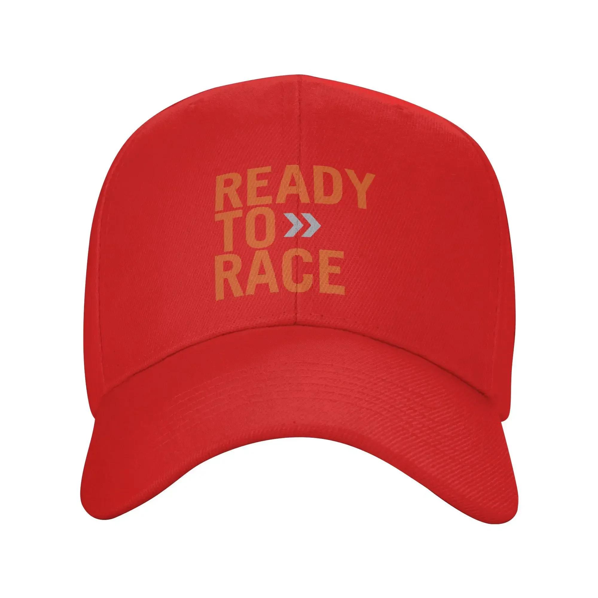 Custom Classic Unisex Ready To Race Baseball Cap Adult  Adjustable Dad Hat Unisex Women Sports One Size