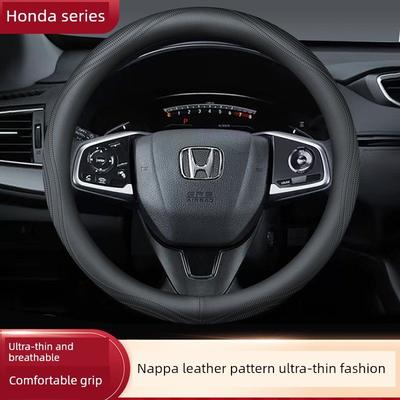 Car Steering Wheel Cover, Car Handle Cover for Civic, Accord, Xrv, Vezel, Fit, Crown, Crv, Lingshi, Inspire