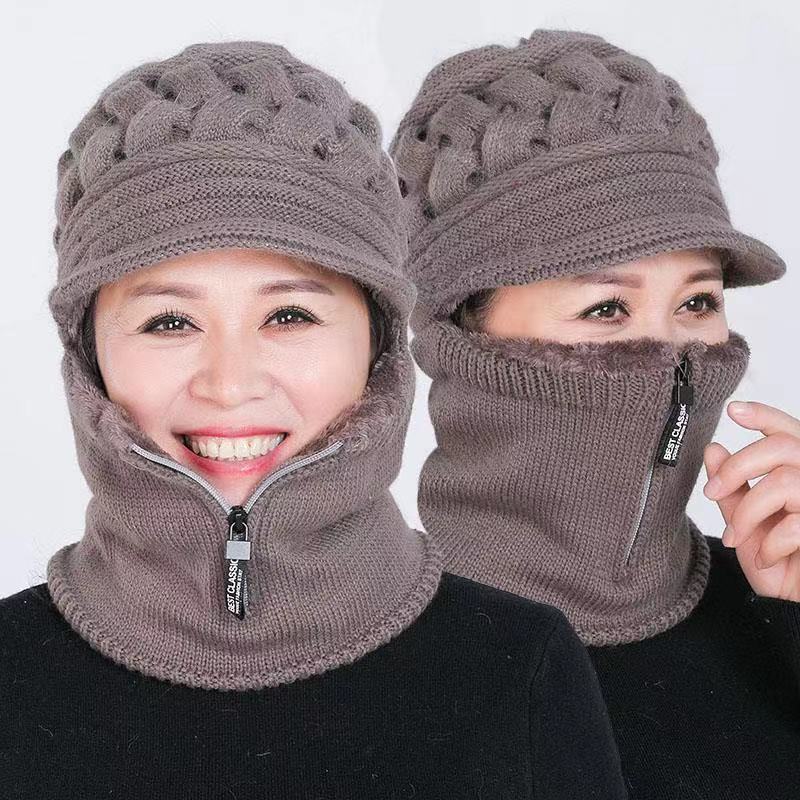 Inverno Femminile Berretto a maglia Uncinetto Velluto Ispessizione  Pelliccia Sciarpa Antivento Cappello ciclismo Cappello di lana acquista in  modo economico — spedizione gratuita, recensioni reali con foto — Joom