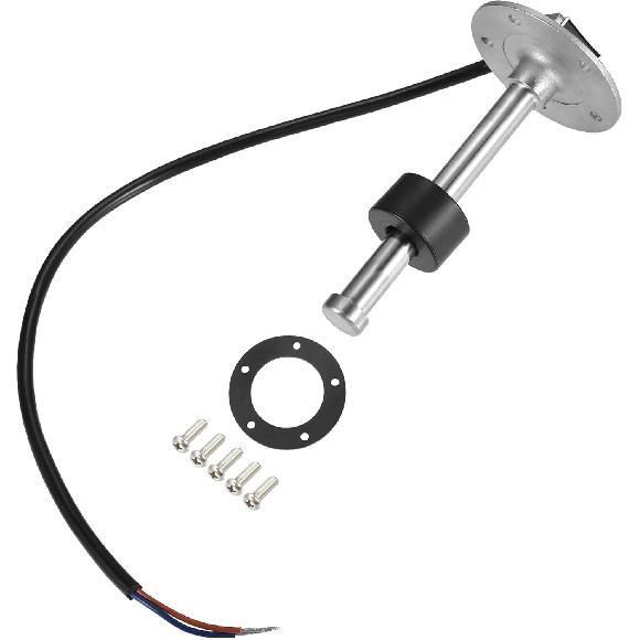 

Motoforti Universal Marine Fuel Sending Unit Float Replacement Fuel Gauge Gas Tank Diesel Water Level Sender Unit Sensor, 7 180mm, Anti-Corrosion, 5 inch