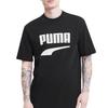 PUMA Downtown Printing Casual Short Sleeve Black Men's 599177-01