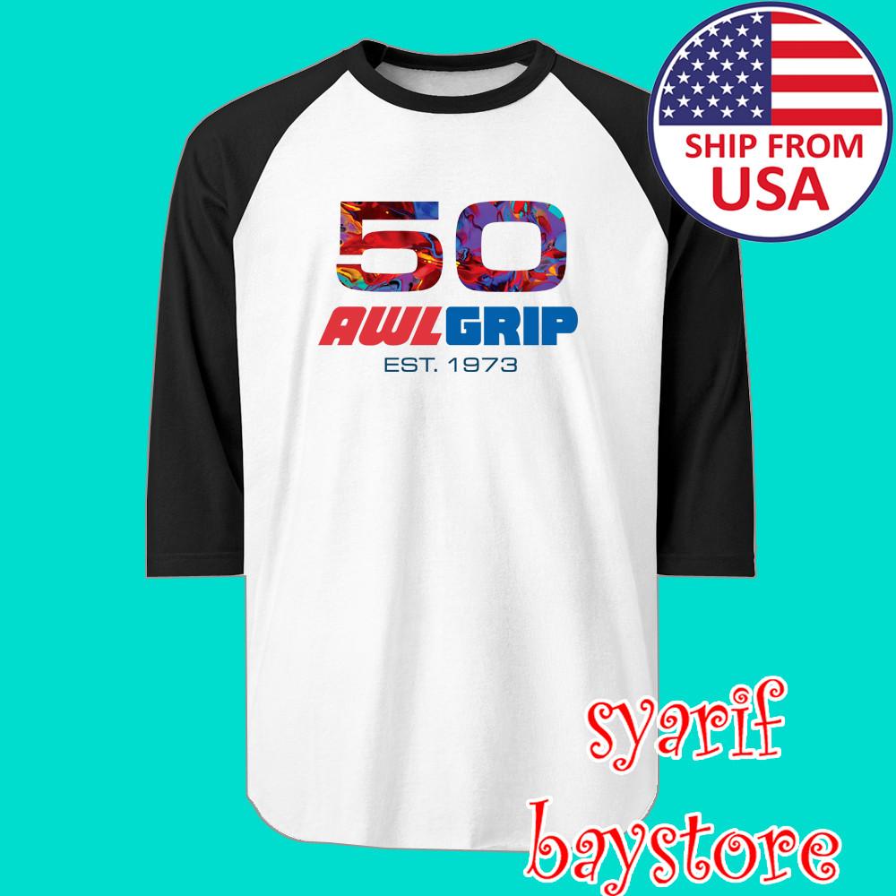 Awlgrip Yacht Paint Men#039;s Raglan White Black Size S to 2XL Unisex T-Shirt XXXL