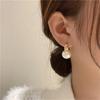 Pearl Earrings With Light Luxury Retro Double-Sided Ear Buckles, The First Choice For Fashionable And Simple Temperament Earrings As Gifts