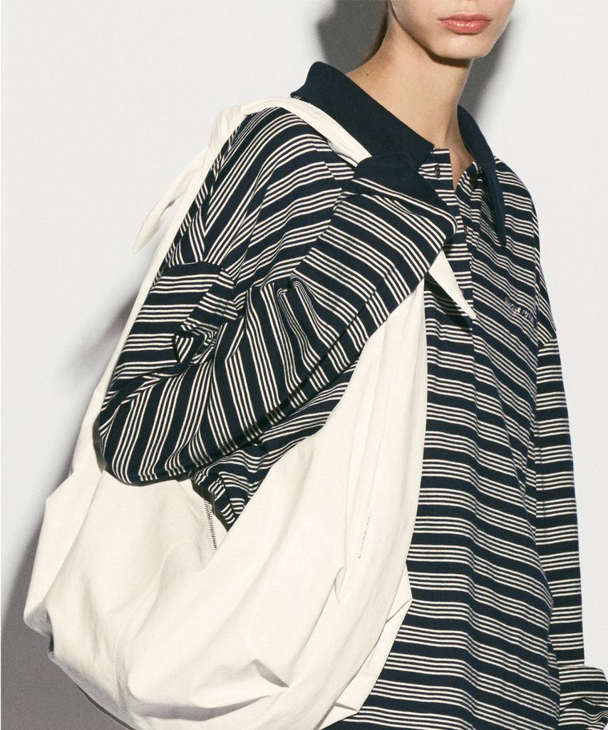 Re Rhee Slouchy Hobo Bag White