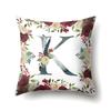 Polyester Pillowcase American Retro Flower Plant 26 English Letter Cushion Cover Car Pillowcase