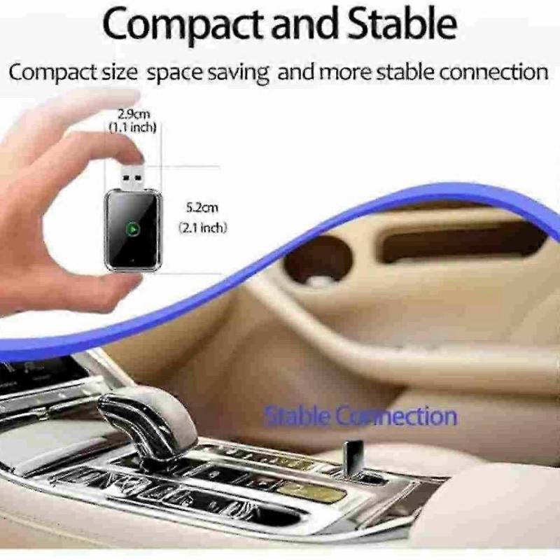 Mini Wireless CarPlay Adapter - Schnelle Auto-Verbindung Drahtlose Freiheit für CarPlay & Android Auto