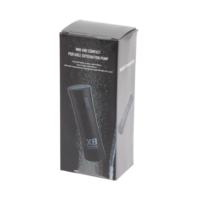 

Портативный мини кислородный насос, уличный портативный USB перезаряжаемый аэратор, кислородный воздушный насос для рыбалки, аквариума 1PC