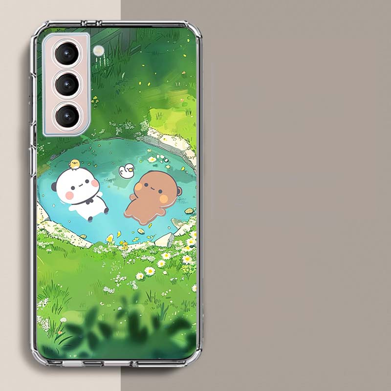 Cute BuBu DuDu Phone Case For Samsung A16 A26 A36 A56 A17 A15 A25 A35 A55 A14 A24 A34 A54 A04S A05S Galaxy Note 20 10 9 8 A9 A8