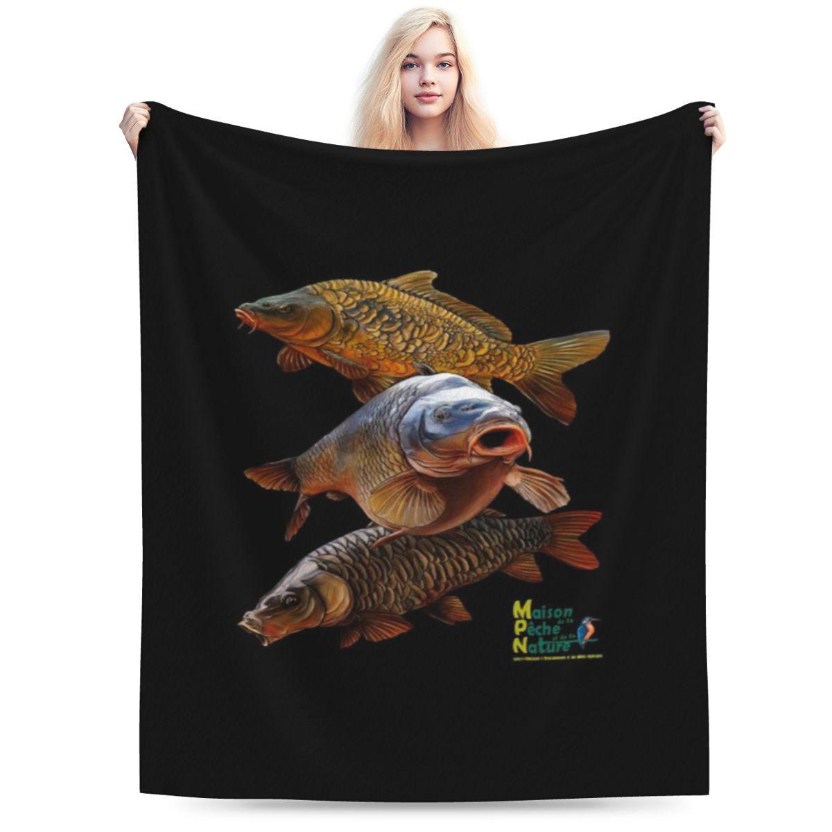 

Gang Of Carp Personalized Soft Decorate Home An UltraSoft Micro Fleece Blanket 75x100cm 30x40in