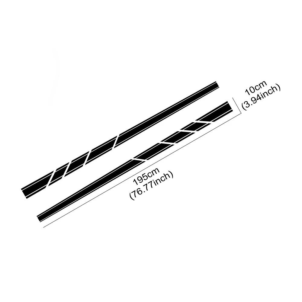 Car Racing Stripes Sticker Side Door Vinyl Decals Auto Accessories For  A3 8V 8P 8L 8Y S3 RS3 Sedan Sportback TFSI Limousine