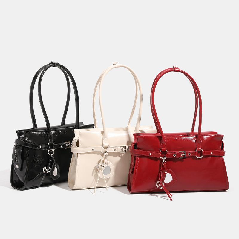Korean Version of Light Luxury Niche Design Underarm Bag for Women Spring and Summer New Style College Style Large Capacity Shoulder Bag Handbag Bag