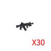 Military Soldiers Figures Weapons Building Blocks Accessories Two-color Guns Assault Sniper Rifles M16 M4 Model Bricks Toy Gift