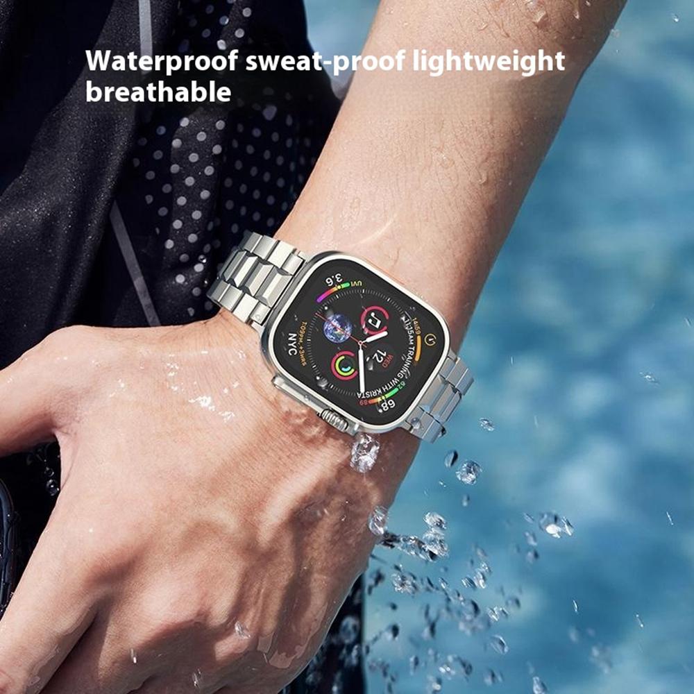 Wrist Band for Apple Watch Series 10 9 8 7 SE 6 5 4 3 2 1 42mm 41mm 40mm 38mm Titanium Alloy Replacement Watch Strap