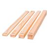8Pcs Wood Sheets Pottery Tool 3/5/7/10MM Rectangle Mud Stick Guide for Pottery Polymer Clay Thickness Wood Guide Rails