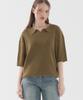 PIANER [2 Pack] Classic Open Collar Short Sleeve Knit (4 Colors)