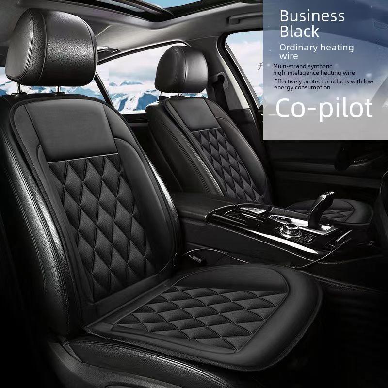12 V elektrisch beheiztes Autositzkissen für den Winter – Doppelsitzwärmer