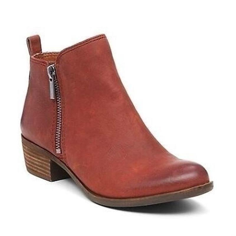 Elegant Women's Casual Booties With Low Heels And Round Toe For Stylish Comfort