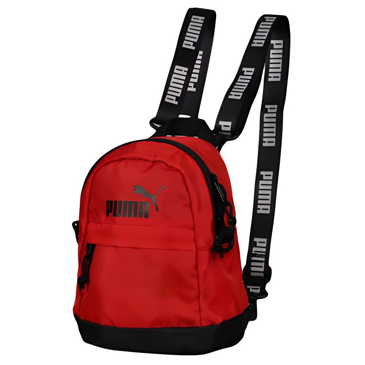 New PUMA Polyester Backpack Mini Women's Red 076154-02